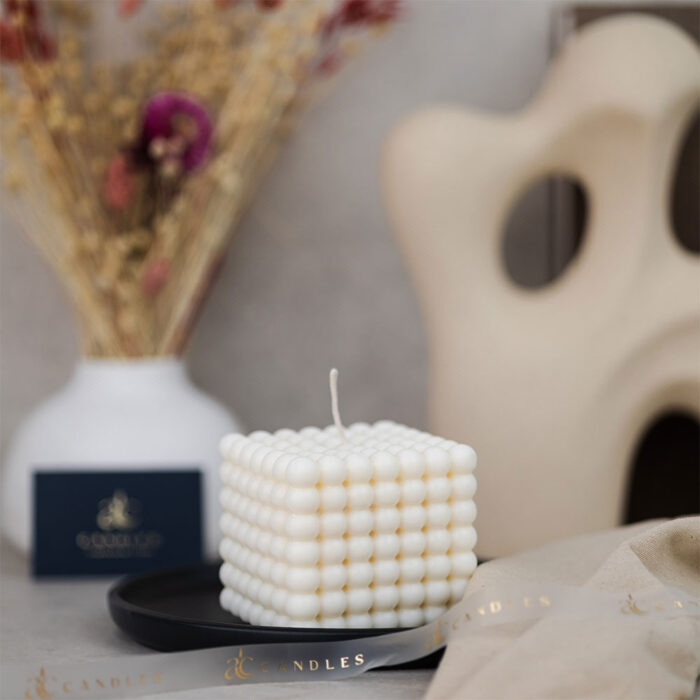 Large Bubble Candle